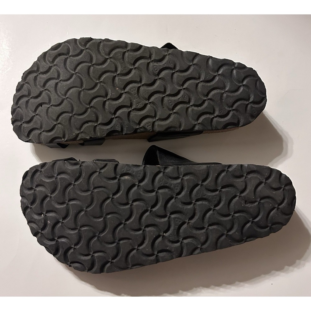 Birkenstock Women's Mayari Black Birko-Flor Toe Loop Sandals Size 38 US L7 Reg - Picture 5 of 7